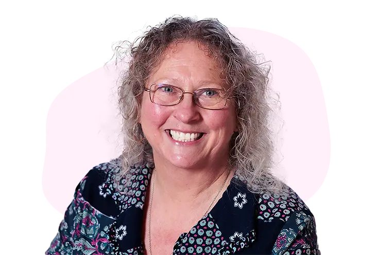 Landscape portrait of Johann Brown