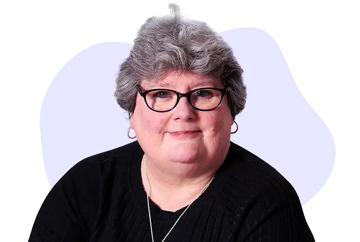 Landscape portrait of Mandy Lane